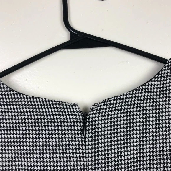 Vintage Petite Sophisticate Gingham Dress - Picture 6 of 7